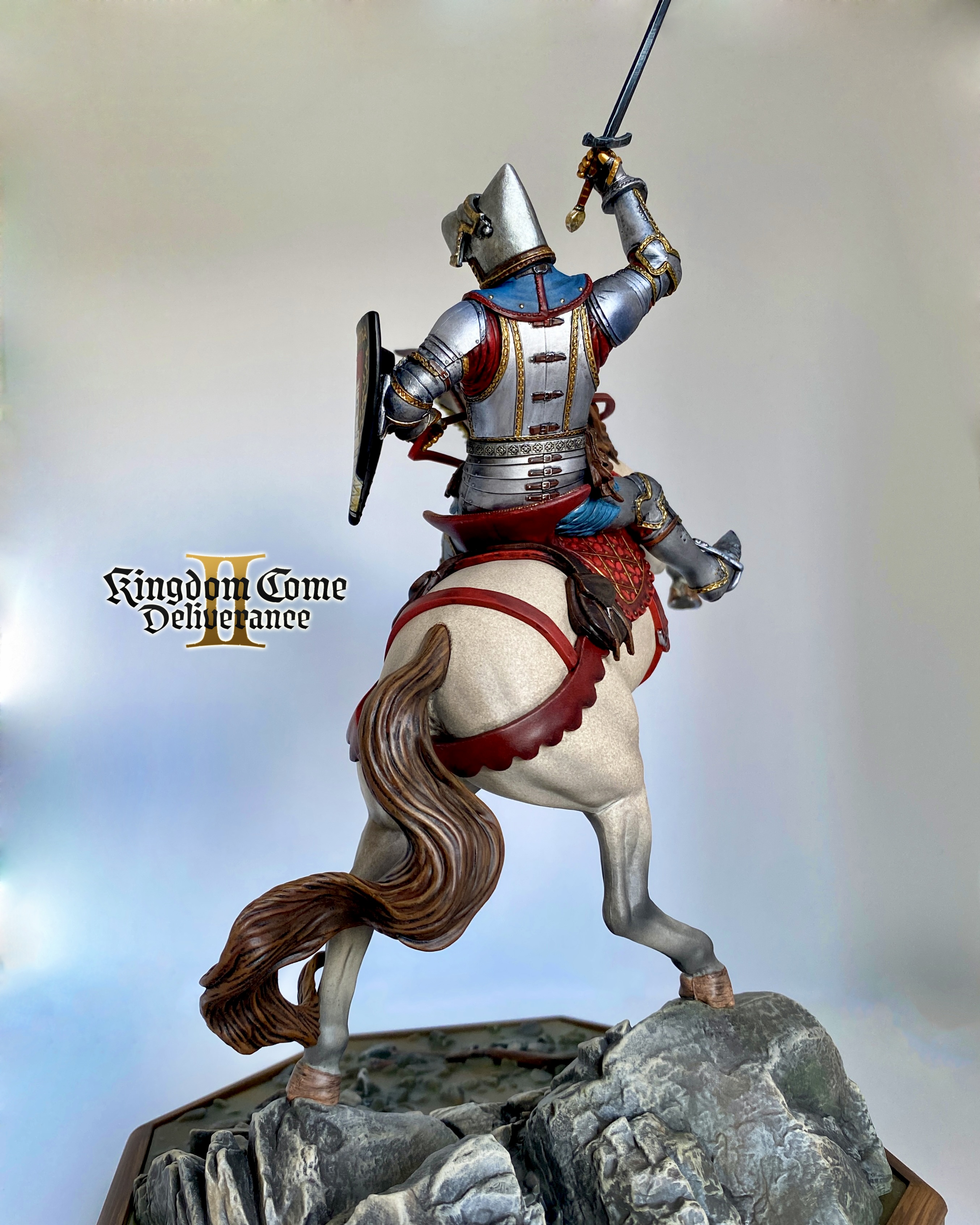 Bringing Henry & Pebbles to Life! I had the honor of hand-painting this incredible special edition statue of Henry and his loyal horse, Pebbles, from Kingdom Come: Deliverance 2 for a client. Every brushstroke was carefully placed to capture the raw essence of medieval realism. I specialize in transforming blank or factory-painted figures into detailed masterpieces, enhancing their character and bringing them to life with hand-painted precision. No statue should feel ordinary - let’s make yours legendary! Contact me for commissions! 💌 #KingdomComeDeliverance #KCD2 #KingdomComeRPG #WarhorseStudios #HenryKCD #PebblesKCD #MedievalArt #FigurePainting #MiniaturePainting #GamingCollectibles #kcd #kcdii #HandPaintedFigures #CommissionPainting #GameMerch #CustomFigures #HistoricalGaming #KingdomComeDeliverance2 #KingdomComeDeliveranceII