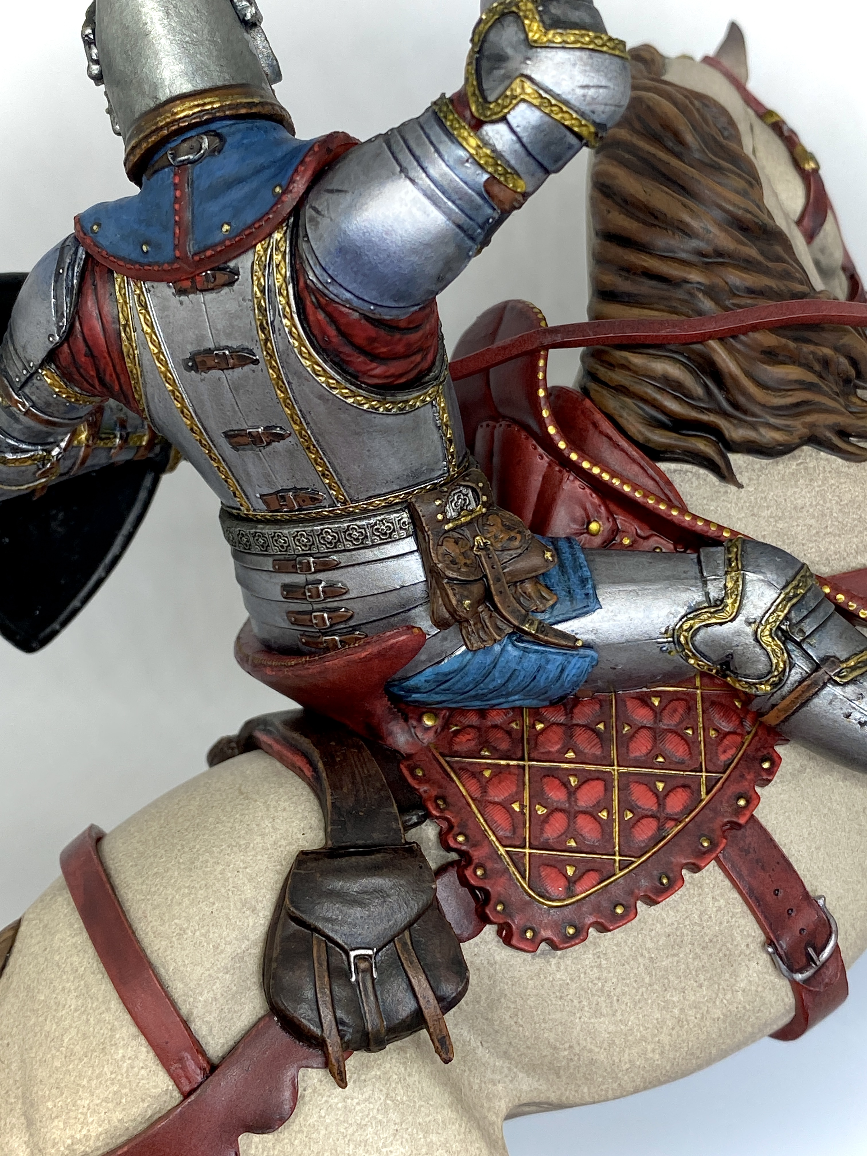 Bringing Henry & Pebbles to Life! I had the honor of hand-painting this incredible special edition statue of Henry and his loyal horse, Pebbles, from Kingdom Come: Deliverance 2 for a client. Every brushstroke was carefully placed to capture the raw essence of medieval realism. I specialize in transforming blank or factory-painted figures into detailed masterpieces, enhancing their character and bringing them to life with hand-painted precision. No statue should feel ordinary - let’s make yours legendary! Contact me for commissions! 💌 #KingdomComeDeliverance #KCD2 #KingdomComeRPG #WarhorseStudios #HenryKCD #PebblesKCD #MedievalArt #FigurePainting #MiniaturePainting #GamingCollectibles #kcd #kcdii #HandPaintedFigures #CommissionPainting #GameMerch #CustomFigures #HistoricalGaming #KingdomComeDeliverance2 #KingdomComeDeliveranceII